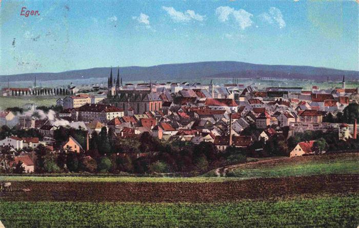 Eger  Cheb CZ Panorama