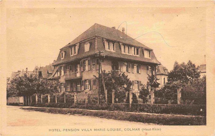 COLMAR 68 Haut-Rhin Hotel Pension Villa Marie Louise