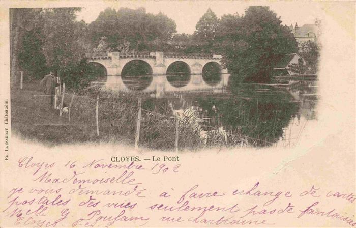 Cloyes-sur-le-Loir 28 Eure-et-Loir Le Pont