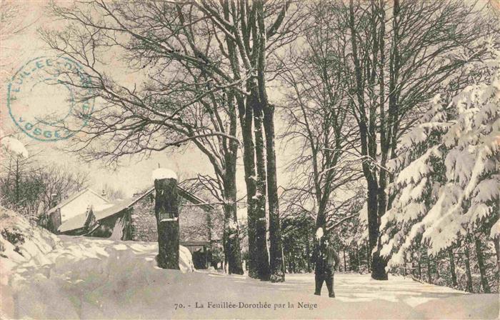 La Feuillee Dorothee par la Neige