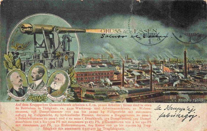 Essen  Ruhr Krupps Fabrik