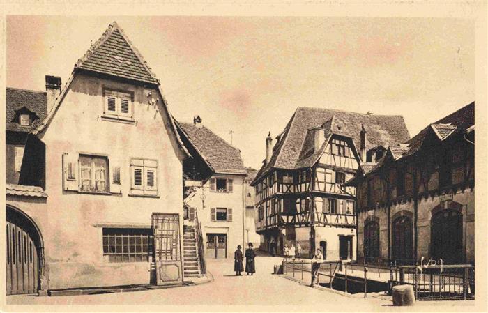 Obernai Alsace Oberehnheim Elsass 67 Un coin du Vieux Village
