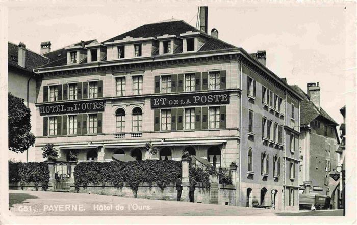 PAYERNE VD Hotel de l'Ours