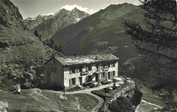 Zermatt VS Pension und Restaurant Edelweiss Dom und Taeschhorn