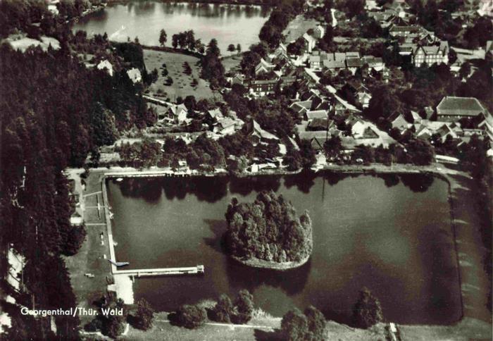 Georgenthal Gotha Fliegeraufnahme