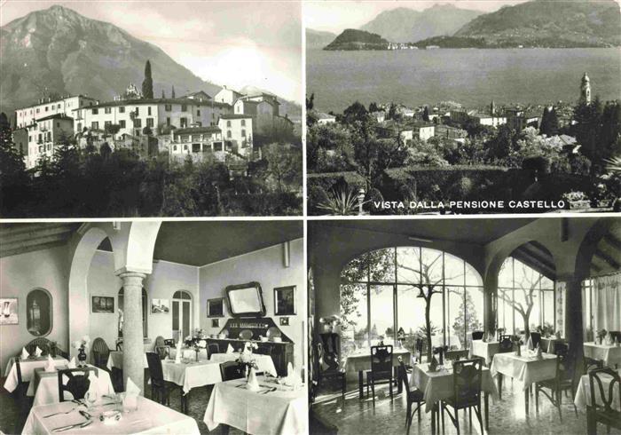 Menaggio Lago di Como Lombardia IT Vista dalla Pensione Castello Gastraeume