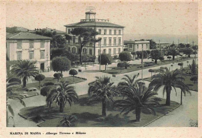Marina di Massa Carrara Toscana IT Albergo Tirreno e Milano