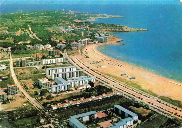 Salou Tarragona Costa Dorada ES Vista de la bahia en avion