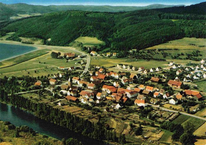 Affoldern Edertal Fliegeraufnahme