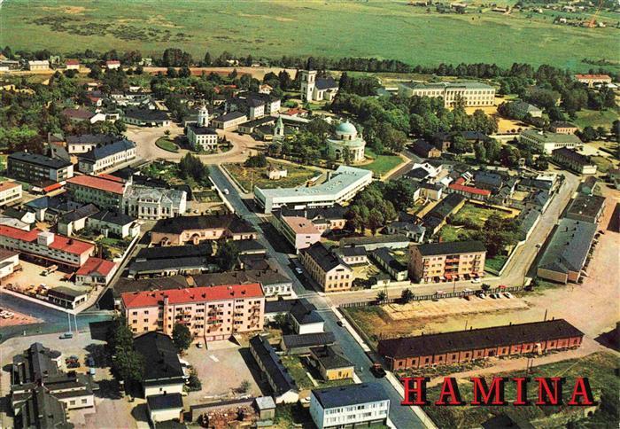 Hamina Frederikshamn Suomi Fliegeraufnahme