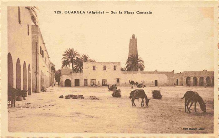 Ouargla Algerie Sur la Place Centrale