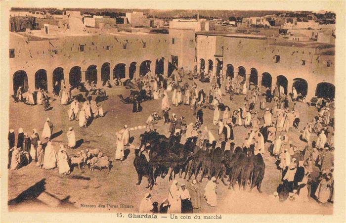 Ghardaia Algeria Un coin du marche