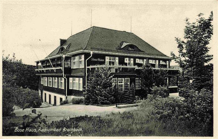Bad Brambach Bose Haus Radiumbad