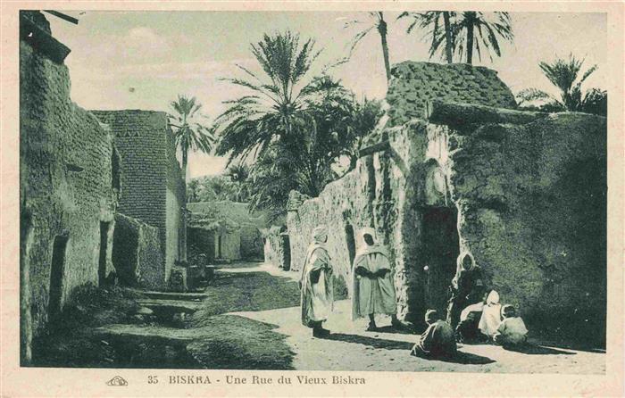 Biskra Algerie Une Rue du Vieux Biskra