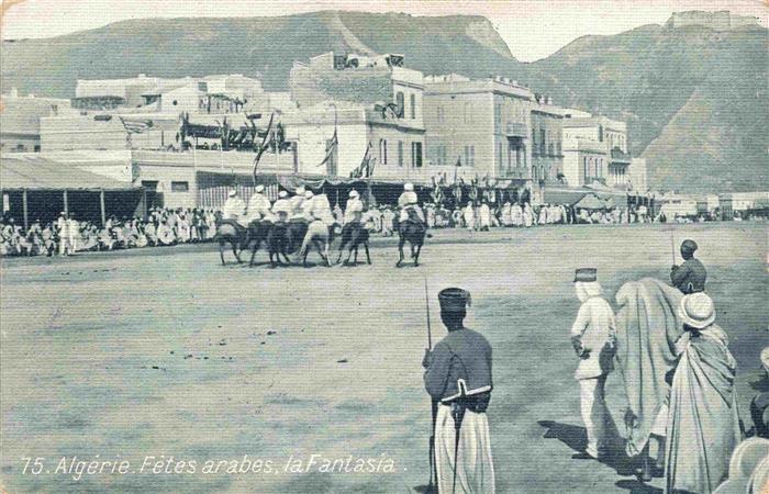 Algerie Algerien Fetes arabes la Fantasia