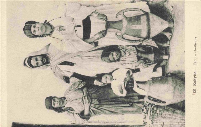 Kabylie Algerie Famille chretienne