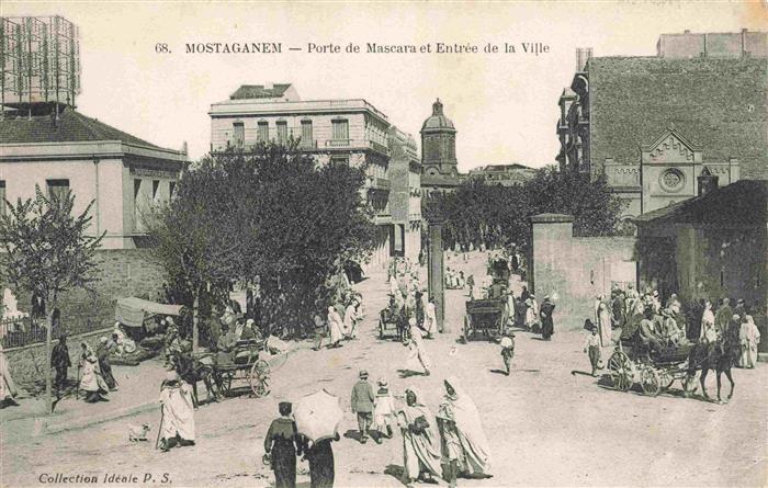 Mostaganem Algerie Porte de Mascara et Entree de la Ville