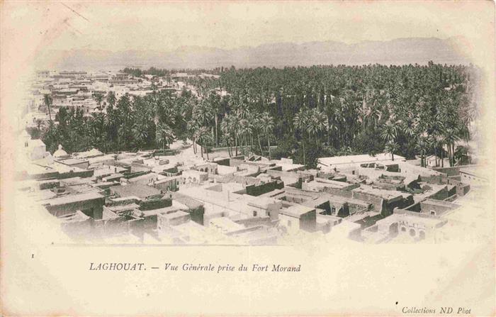 Laghouat Algerie Vue generale prise du Fort Morand