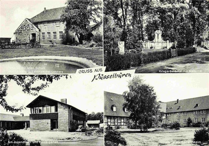 Puesselbueren Ibbenbueren NRW Baeckerei Lennerz Kriegerdenkmal Jugendheim Kinder