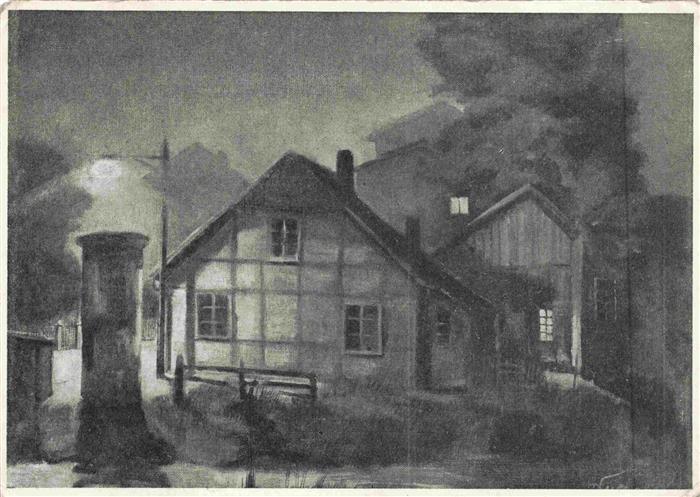 Uelzen Lueneburger Heide Hannover Vor dem Gudestor oelbild