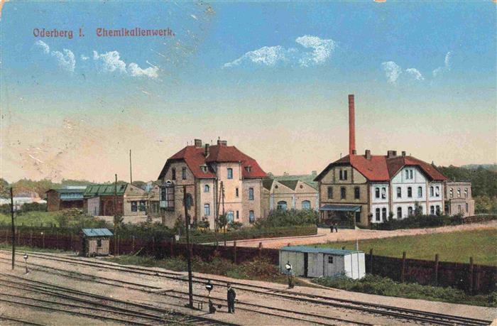 Oderberg Bohumin CZ Chemikalienwerk Eisenbahn Feldpost