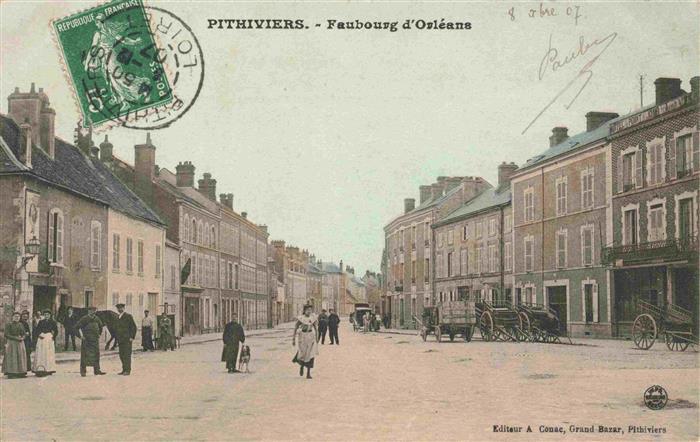 Pithiviers-en-Gatinais 45 Loiret Faubourg d'Orléans