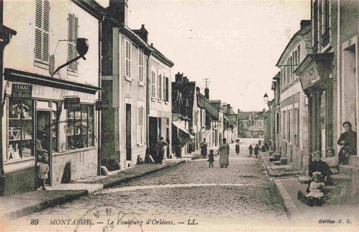 Montargis 45 Loiret Le Faubourg d'Orléans