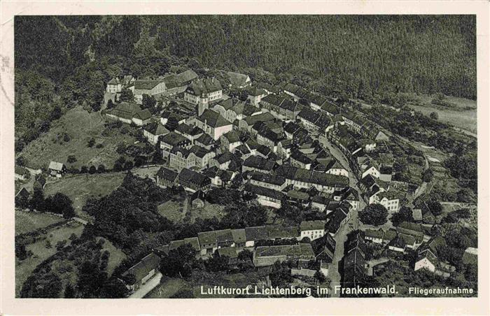 Lichtenberg Oberfranken Fliegeraufnahme