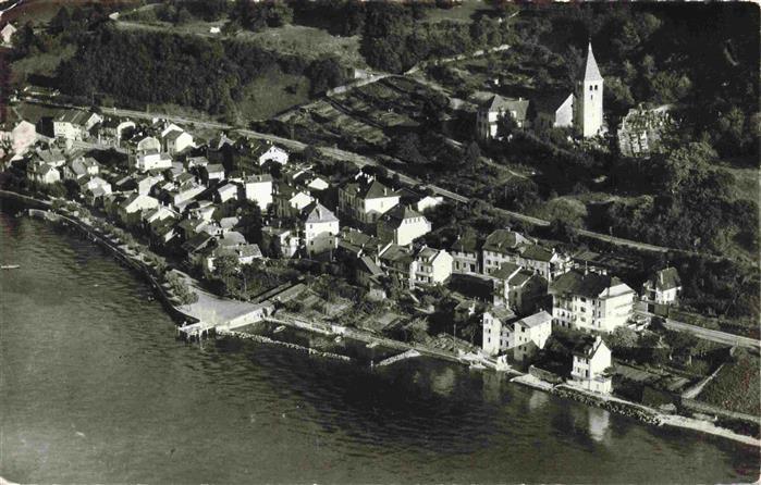 Meillerie 74 Haute-Savoie Village et les bords du Lac Léman vue aérienne