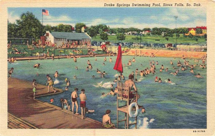 Sioux Falls South Dakota USA Drake Springs Swimming Pool