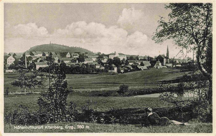 Altenberg Erzgebirge Sachsen Panorama Hoehenluftkurort