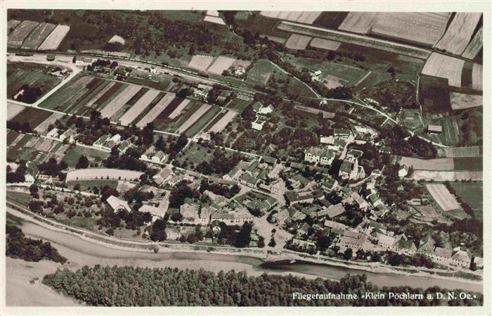 Klein-Poechlarn Niederoesterreich AT Fliegeraufnahme