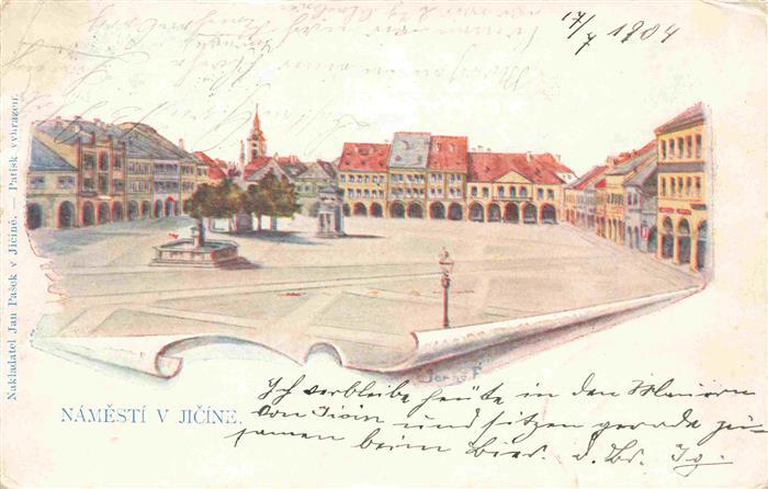 Jicin Jitschin Koeniggraetz CZ Namesti Platz Stadtzentrum