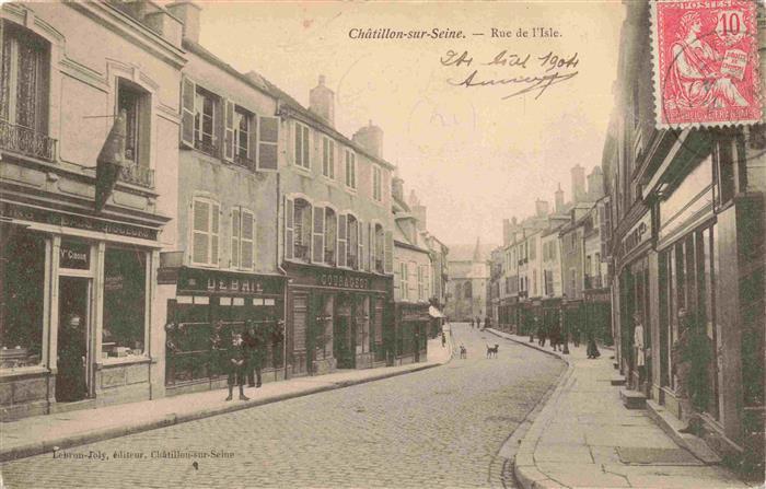 Chatillon-sur-Seine 21 Cote-d Or Rue de l'Isle