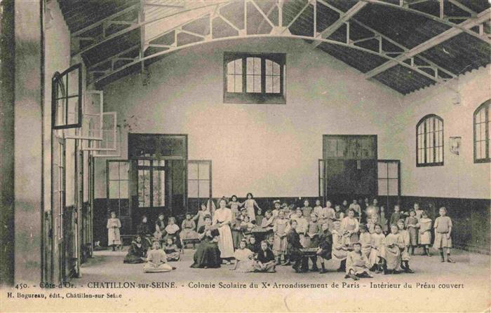 Chatillon-sur-Seine 21 Cote-d Or Colonie Scolaire du Xe Arrondissement de Paris