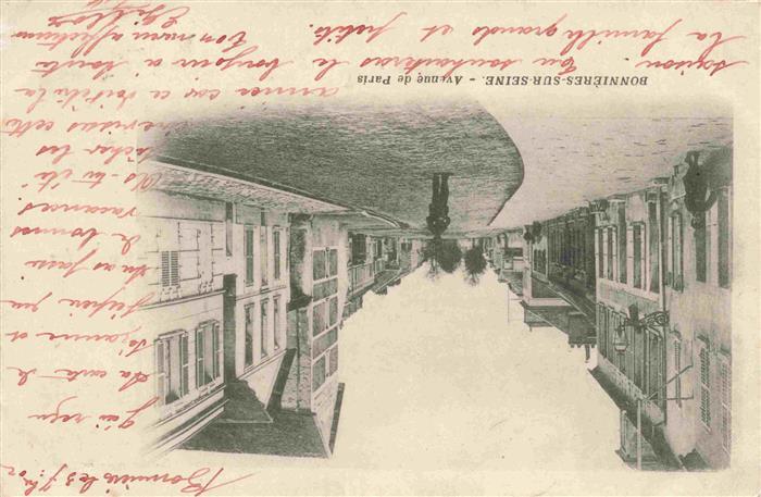 Bonnieres -sur-Seine 78 Yvelines Avenue de Paris