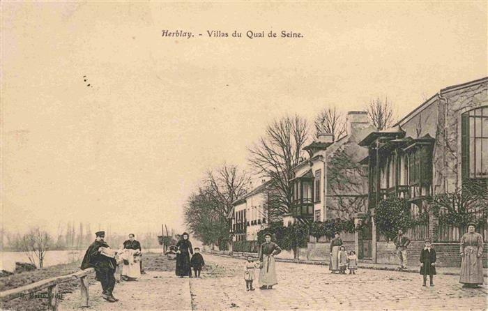 Herblay 95 Val-d Oise Villas du Quai de Seine