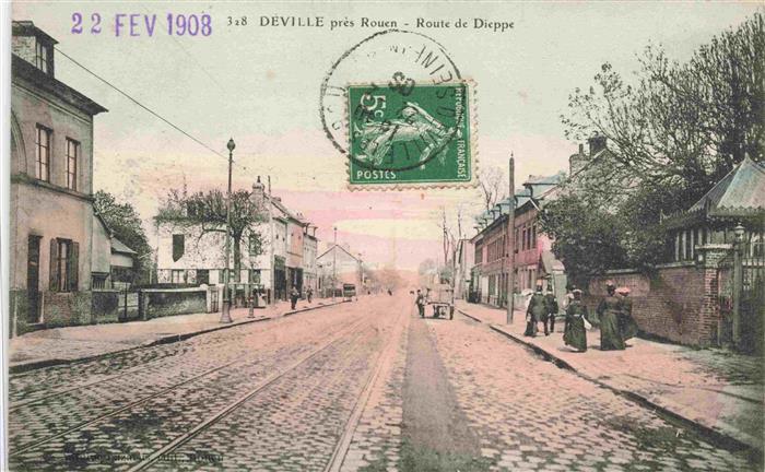 Deville-les-Rouen 76 Seine-Maritime Route de Dieppe