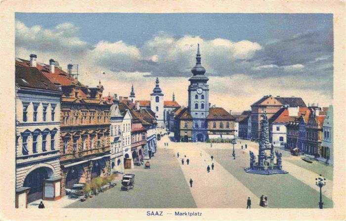 Saaz Zatec CZ Marktplatz