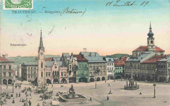 Trautenau Trutnov CZ Ringplatz