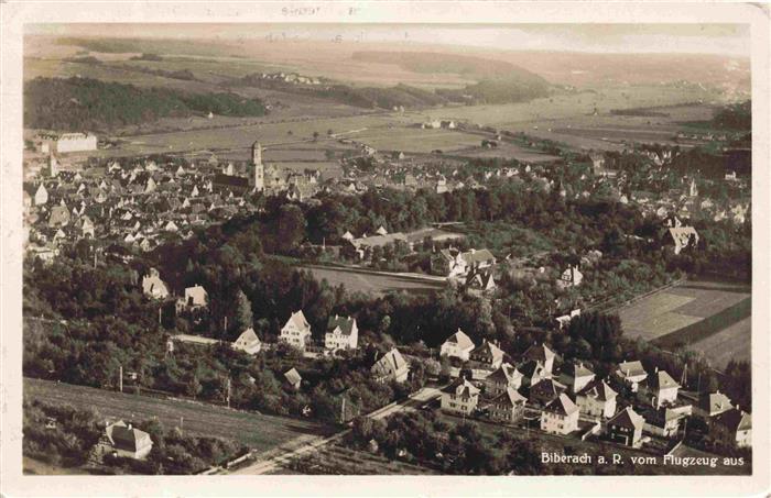 Biberach Riss Fliegeraufnahme