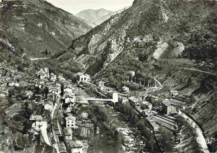 Fontan 06 Alpes-Maritimes Vue générale aérienne