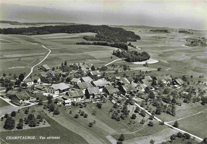 Champtauroz VD Vue aérienne