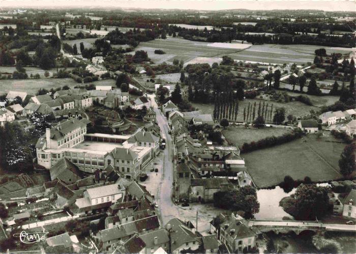 St-Etienne-de-Fursac 23 Creuse Fliegeraufnahme