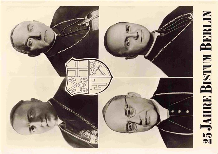 BERLIN  CITY Die Bischoefe von Berlin Christian Schreiber Nicolaus Bares Konrad