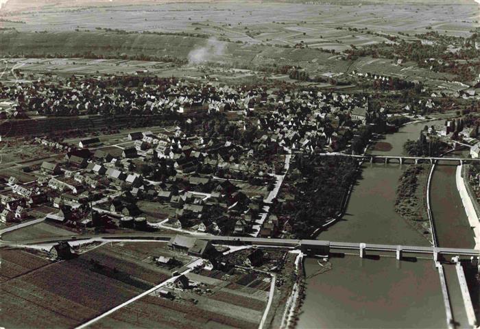Lauffen  Neckar Heilbronn BW Fliegeraufnahme