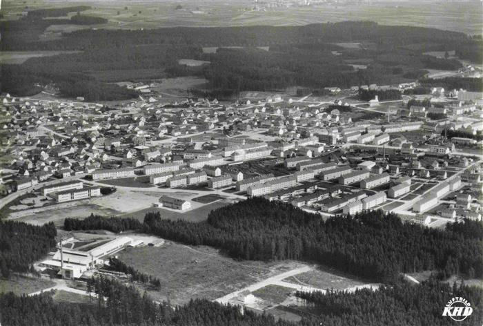 Neugablonz Kaufbeuren Fliegeraufnahme