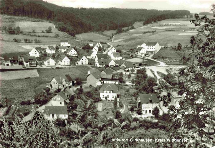Girkhausen Bad Berleburg Wittgenstein Panorama