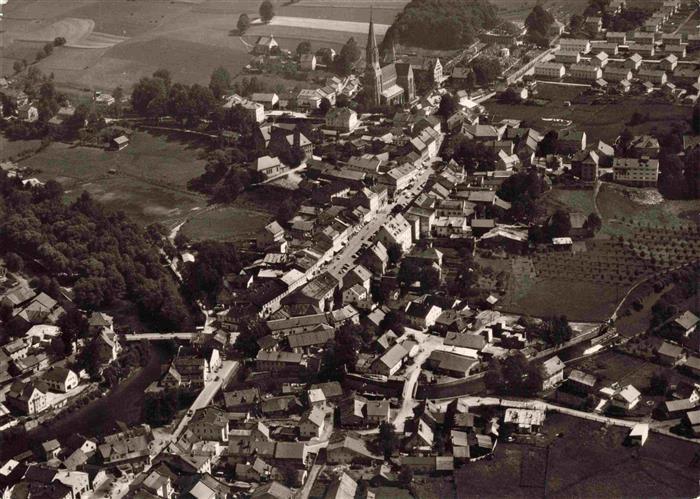 Zwiesel  Niederbayern Fliegeraufnahme