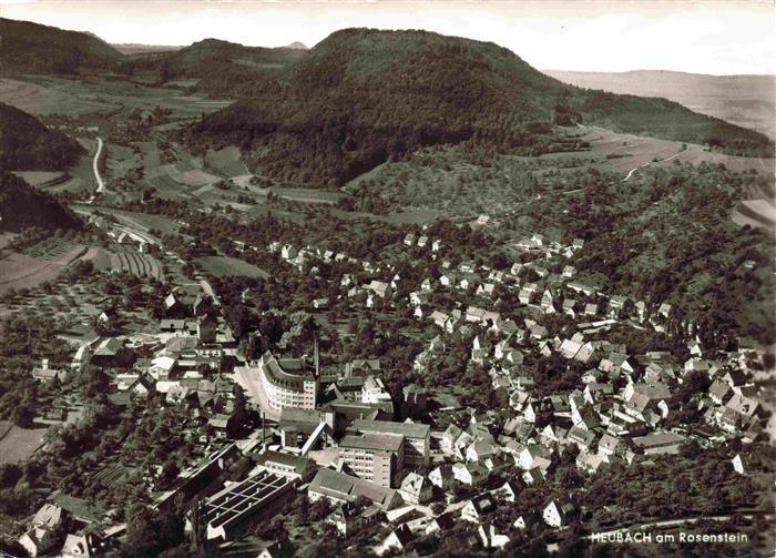 Heubach  Wuerttemberg Fliegeraufnahme